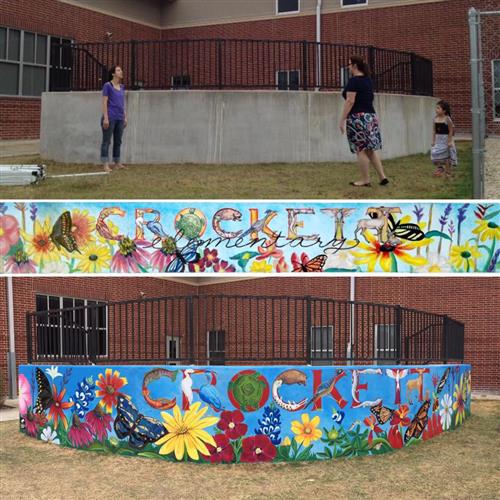 Crockett Mural 